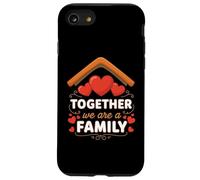 Insieme siamo una famiglia, una riunione di famiglia abbinata al Natale Custodia per iPhone SE (2020) / 7/8