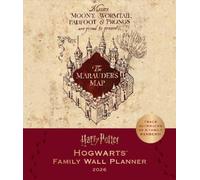 Insight Editions 2026 Harry Potter: Hogwarts Family Wall Planner (Tascabile)