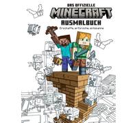 Insight Editions Das offizielle Minecraft Ausmalbuch (Copertina rigida)