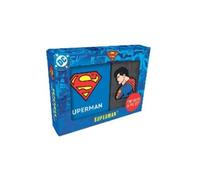 Dc Comics Superman Tiny Book and Pin Set