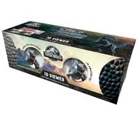 Jurassic World Dinosaur 3d Viewer: 30 Cards Featuring 3d Illustrations, Facts and Trivia + Fold-out Instructional Booklet
