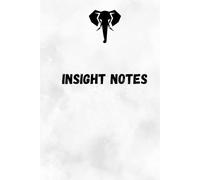 Insight Notes: A Modern Notebook for Daily Planning, Work Reflections, and School Notes