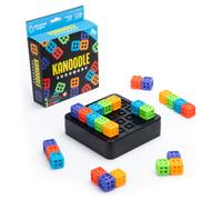 Insights Educational Kanoodle Sudoqube - Pocket cerebrale 3D puzzle tasca sudoku game color puzzle e giochi da tavolo portatile per regali di viaggio
