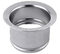 InSinkErator 10082 - Flangia estesa per lavello in acciaio INOX, 90 mm