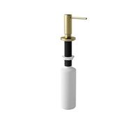 InSinkErator 45500AX-ISE - Dispenser per sapone da lavandino, colore: Oro spazzolato
