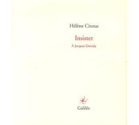 Insister: A Jacques Derrida: 0000
