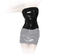 Insistline - Corsetto elegante in lattice, nero, taglia 48