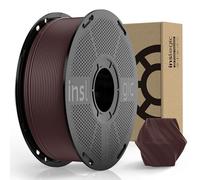 Inslogic Filamento PLA Pro 1.75mm Filamento prerasciugato e resistente all'umidità per stampanti 3D, bobina da 1kg, compatibile con la maggior parte delle stampanti FDM (Marrone)