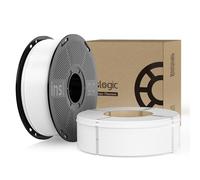Inslogic Pre-Asciugato PETG Pro 1.75mm, Alta-Velocità Opaco PETG Pro 3D Stampa Filamento ±0.02mm, Più Forte Toughness, 2kg Bobina Adatto per La Maggior Parte FDM 3D Stampanti (Bianco)