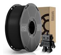 Inslogic Pre-Asciugato PETG Pro 1.75mm, Alta-Velocità Opaco PETG Pro 3D Stampa Filamento ±0.02mm, Più Forte Toughness, 1kg Bobina Adatto per La Maggior Parte FDM 3D Stampanti (Nero)