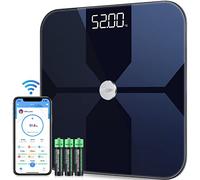 INSMART Bilance per grasso corporeo con tecnologia di rivestimento ITO,Bilancia digitale da bagno intelligente per la composizione corporea,Bilancia Bluetooth con Fitbit,Google Fit,Apple Health