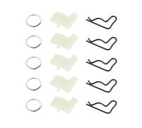 INSOGZRAF Kit di Riparazione Universale for nottolini di avviamento a Strappo da 15 Pezzi Compatibile con la potatrice S FS55 FS45 FS46 HS45 TS400 BG55 BG65 BG85 4116-195-7200 1125-195-7200