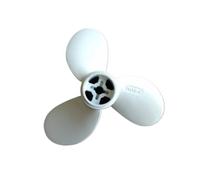 INSOGZRAF Marina Universale for fuoribordo a Tre Pale a Due Tempi da 2 CV in Lega di Alluminio Bianco 7 1/4×5-A