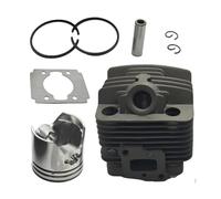 INSOGZRAF Set Cilindro pistone for potatrice for siepi da 34 mm for TL26/CG260 1E34F decespugliatore/Tosaerba/Attrezzi da Giardino universali