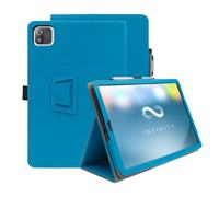 INSOLKIDON Compatibile con Acer Iconia Tab A11-11-A921 11-inch Tablet Custodia protettiva in pelle Cover con Funzione di Supporto, Auto Svegliati/Sonno,Cover Protezione in PU Pelle (Blu)