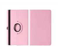 INSOLKIDON Compatibile con Huawei MediaPad M2 10-Inch M2-A01W/L Tablet Custodia protettiva in pelle Cover con Funzione di Supporto, Auto Svegliati/Sonno,Cover Protezione in PU Pelle (Rosa)