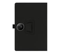 INSOLKIDON Compatibile con TCL NXTPAPER 11 Plus 11.5-inch Tablet Custodia protettiva in pelle Cover con Funzione di Supporto, Auto Svegliati/Sonno,Cover Protezione in PU Pelle (Nero)