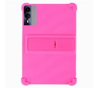 INSOLKIDON Compatibile Per Acer Sospiro AS 11L 11 INCH Tablet Custodia protettiva in Silicone Cover con Funzione di Supporto (Rosa)