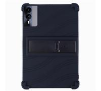 INSOLKIDON Compatibile Per Acer Sospiro AS 11L 11 INCH Tablet Custodia protettiva in Silicone Cover con Funzione di Supporto (Nero)