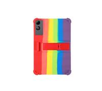 INSOLKIDON Compatibile Per DOOGEE Tab G6 Max 13.4 inch Tablet Custodia protettiva in Silicone Cover con Funzione di Supporto (Colorato)