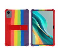 INSOLKIDON Compatibile Per DOOGEE U12 12 INCH 2025 Custodia protettiva in Silicone Cover con Funzione di Supporto (Colorato)
