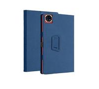 INSOLKIDON Compatibile Per TECLAST T65 Plus 13.4-INCH Tablet Custodia protettiva in pelle Cover con Funzione di Supporto, Auto Svegliati/Sonno,Cover Protezione in PU Pelle (Blu)
