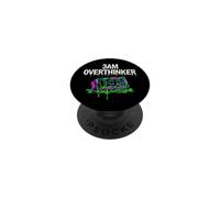 Insomnia 3AM Overthinker Melting Clock Aesthetic PopSockets PopGrip Adesivo