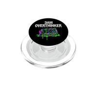 Insomnia 3AM Overthinker Melting Clock Aesthetic PopSockets PopGrip per MagSafe