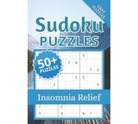 Insomnia Relief Sudoku Puzzles: 55+ Easy Brain Games for Stress Relief and Better Sleep | Large Print Mental Wellness Activity Book for Adults and Seniors 6x9 111 pages