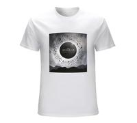 Insomnium Band Shadows of The Dying Sun Progressive Men T-Shirt Graphic Unisex White Top Shirt, bianco, M
