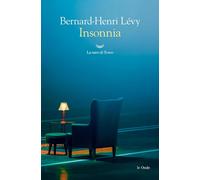 Insonnia [Paperback] [Oct 10, 2025] Lévy, Bernard-Henri and Patriarca, Raffaella