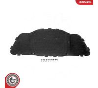 Insonorizzazione vano motore Cofano motore per BMW 5