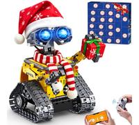 INSOON Calendario dell'Avvento 2026, robot tecnico, giocattolo da | Robot radiocomandato per conto alla rovescia per 24 giorni, con app e telecomando, cappello di Natale