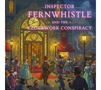 Inspector Fernwhistle and the Clockwork Conspiracy: Adult Coloring Book: Mystery Adventure with Animal Characters and Victorian Steampunk Magic