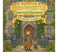 Inspector Fernwhistle and the Schoolhouse Secret: A Back to School Cozy Mystery Coloring Book with Fox Inspector Fernwhistle, Victorian Boarding School Magic and Charm