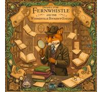 Inspector Fernwhistle and the Whiskerville Bookshop Enigma: A Literary Mystery Coloring Adventure: Adult Coloring Book: Literary Mystery Adventure with Animal Characters and Bookshop Magic