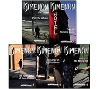 Inspector Maigret Series 1 : 1 To 5 Books Collection Set By Georges Simenon (Pietr The Latvian, The Late Monsieur Gallet, The Hanged Man Of Saint-pholien)