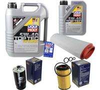 Inspektionskit Filtro LIQUI MOLY Olio 6L 5W-40 per BMW 5er Touring E39