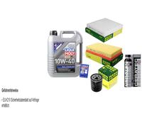 Inspektionspake 5L Liqui Moly 10W-40 Scorrevolezza per Suzuki Swift III 1.3 1.6