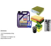 Inspektionspake 5L Liqui Moly 5W-40 Scorrevolezza High-Tech per Suzuki Swift III