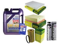 Inspektionspake 5L Motore Liqui Moly 5W-40 Basso Attrito High-Tech per Audi A4