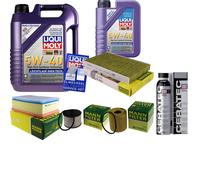 Inspektionspake 6L Liqui Moly 5W-40 Scorrevolezza High-Tech per Peugeot 308 Cc