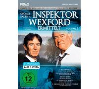 Inspektor Wexford ermittelt, Vol. 1 (The Ruth Rendell Mysteries) / Fünf spannende Langfolgen der legendären Krimiserie nach den Romanen von Ruth Rendell (Pidax Serien-Klassiker) [3 DVDs]