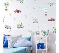 Inspio Adesivi ad acquerello - Mezzi di trasporto