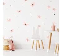 Inspio Decalcomanie Ad Acquerello - Farfalle Rosa