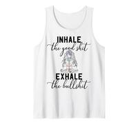 Inspira Il Bene Espira Le stronzate Chakra Meditazione Yoga Canotta