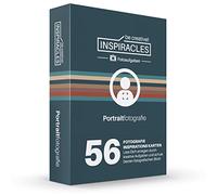 INSPIRACLES Carte per attività fotografiche - Ritratto - 52 sfide fotografiche creative + 10 cheat sheet - Imparare a fotografare con ogni fotocamera - Regalo per fotografi