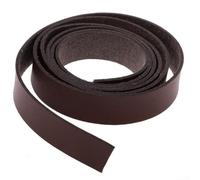 Inspiration Awaits Water Buffalo Neck Leather Strip Goditi le dimensioni di larghezza a quindici millimetri di lunghezza completa di due metri (caffè)