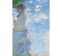 Inspiration by Great Masters - Claude Monet Notebook: Woman with a Parasol (1875): Daily Planner · Goals, To-Dos & Notes · 6×9 inch (A5) · 64 Pages