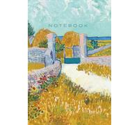 Inspiration by Great Masters - Van Gogh Notebook: Farmhouse in Provence (1888): Daily Planner · Goals, To-Dos & Notes · 6×9 inch (A5) · 64 Pages